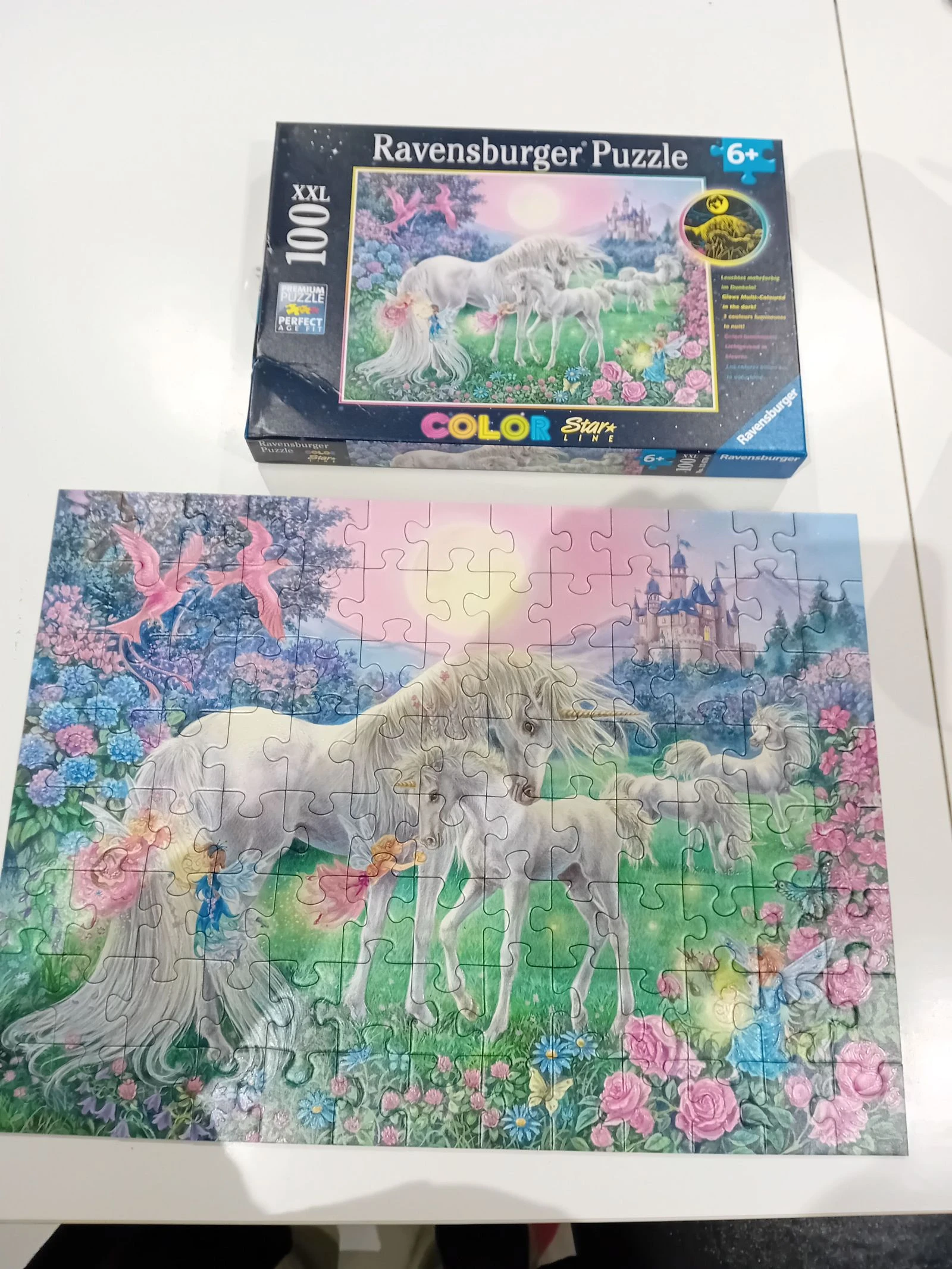 Puzzle color star